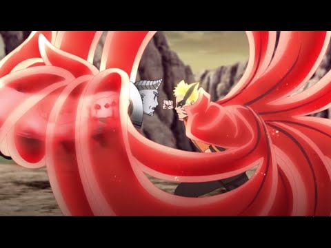 Naruto Baryon Mode Vs Isshiki Osutsuki Full Fight || Boruto Ep 217 ...