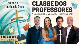 Lição 01 | Deus ama com generosidade | Classe dos Prof - Libras (1º trim. 2025)