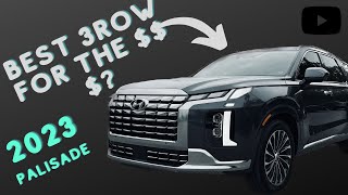Is this the best 3 row SUV??? // 2023 Hyundai Palisade Review