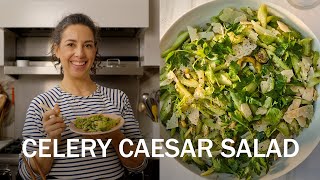 Celery Caesar Salad | That Sounds So Good