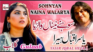 Latest Song 2019 | Gulaab & Yasir Iqbal Heera | Sohnyan Naina Walarya | Latest Punjabi And Saraiki