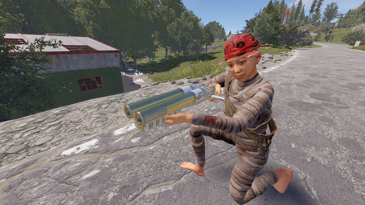 Rust Skin Spotlight Thundergold Dbs 2 35 Youtube