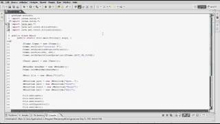 Java GUI Programming - Tutorial 11 (ActionListeners) HD