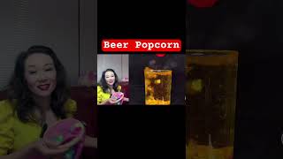 Jenny likes China street food: Beer popcorn! Chinese Asian Korean Japanese food snacks