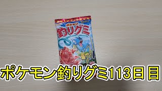 ポケモン釣りグミ113日目