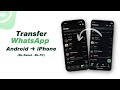 Android to iPhone WhatsApp Transfer Guide | No Factory Reset & No PC