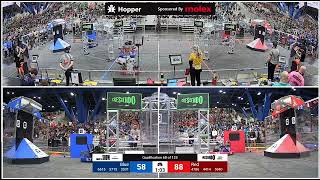 Qualification 68 - 2024 FIRST Championship - Hopper Division sponsored by Molex