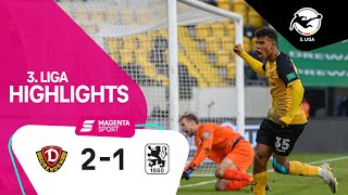 SG Dynamo Dresden - TSV 1860 München | 10. Spieltag, 2020/2021 | MAGENTA SPORT