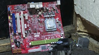 Smashing an MSI MS-7366 Motherboard