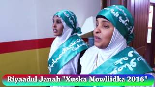 Riyaadul Janah oo Mineapolis ku qabatay Xuska Mowliidka 2016,