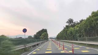 八木山バイパス『穂波東出口までの直線道路』