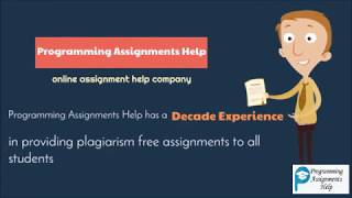 Programming Assignments Help