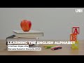 Learning the English alphabet