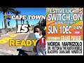 CAPE TOWN SOUTH AFRICA FESTIVE LIGHTS CELEBRATION, ALL ROADS IN THE CITY CENTER ARE BLOCKED 🚫
