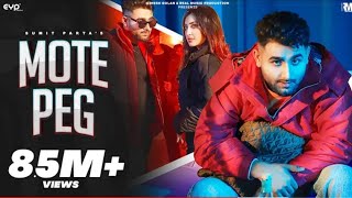 MOTE PEG (Official Video) : Sumit Parta | Isha Sharma | New Haryanvi Song 2023