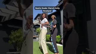 BESTIE GOALS: Ciara and Kelly Rowland Dancing To Each Other's Music 💃 #shorts #kellyrowland