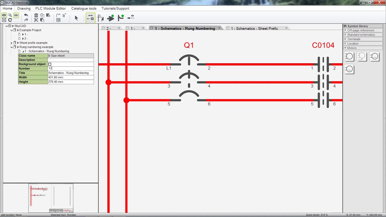 Skycad Numbering Youtube
