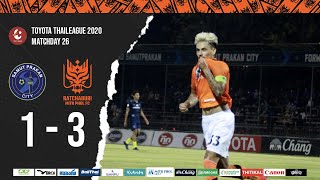 Highlight : Samutprakan City vs Ratchaburi Mitr Phol FC[1-3]