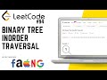 94. Binary Tree Inorder Traversal | Leetcode Easy