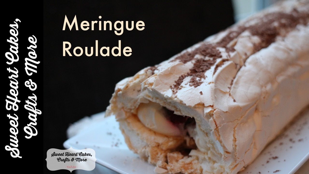 Chocolate And Raspberry Meringue Roulade – Raspberry