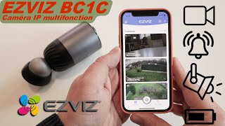 Ezviz Elife 2K, BC1C 4MP : caméra de surveillance autonome très complète