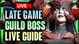 Late-Game Guild Boss GUIDE - Nightmare IV 50k Blood Push #live ⁂ Watcher of Realms