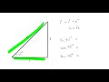 Sine, cosine, and tangent of 30, 45, and 60 degrees