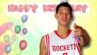 Jeremy Lin singing Happy Birthday 林書豪唱生日快樂