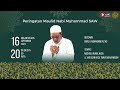 Peringatan Maulid Nabi Muhammad SAW bersama Guru H Muhammad As'ad (untuk umum)