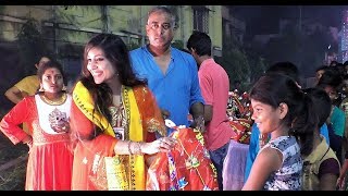 Baishali Dalmia celebrates diwali with kids, TMC-MLA, Bally, Dhrubotara