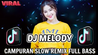 DJ MELODY CAMPURAN  VIRAL x SLOWED BREAKBEAT __ FULL BASS