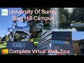 University Of Surrey | Stag Hill Campus GSA The Marquee | Relaxing Music Virtual Walk Tour 4K UHD