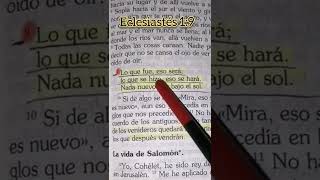 Mejor Lectura de Eclesiastés Capítulo 1 Biblia Católica de Jerusalén,mejores versículos Bíblicos!!