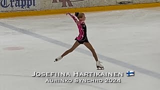 Josefiina Hartikainen - Aurinko Synchro 2024