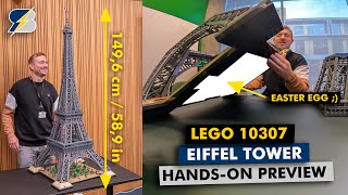 LEGO 10307 Eiffel Tower exclusive details and information from the designer