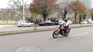 2015 お台場旧車天国　駐車場　出口付近 街道レーサー   MOTORCYCLE