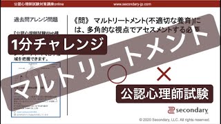 マルトリートメントのアセスメント（公認心理師試験対策講座online 2020） [Preview]