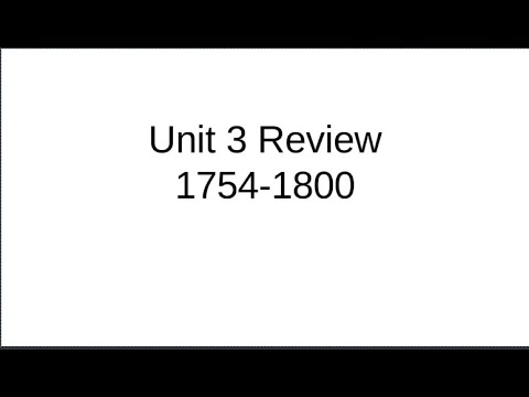 APUSH Unit 3 Review - YouTube