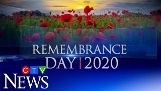 CTV News Special: Coverage of Remembrance Day 2020 amid COVID-19