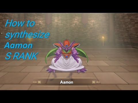 How to synthesize (S Rank) Aamon – Skill – Chart – DRAGON QUEST MONSTERS: The Dark Prince