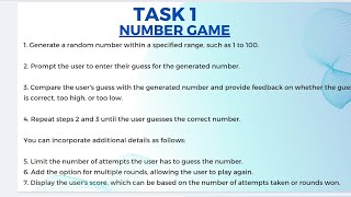 Task no: 1 || Codsoft internship in Java || Number Game||#trending #aliza