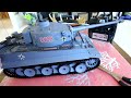 heng long german tiger 1 airsoft 1 16 rc tank full review unbox setup run test pros u0026 cons