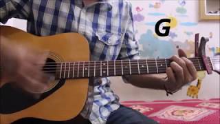 Chhod Diya - Arijit Singh - Bazaar - Hindi Guitar Cover Lesson chords easy