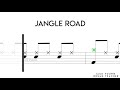 how to play jangle road on drums 🥁