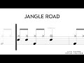 how to play jangle road on drums 🥁