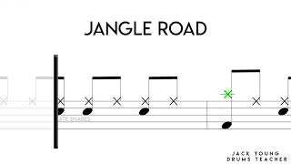 How to play Jangle Road on Drums 🥁