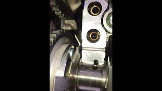 Mercedes benz M274 engine timing mark