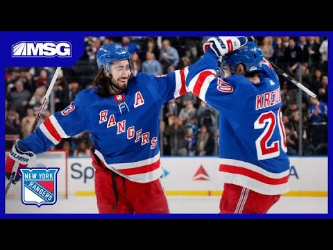 Kreider's Return Fuels Rangers Win Over Leafs | New York Rangers - YouTube