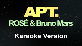 ROSÉ & Bruno Mars - APT. (Karaoke)