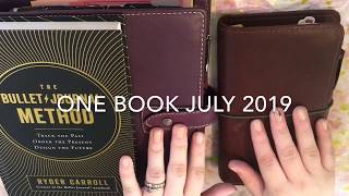 One Book July 2019 - My Current Planners Hobonichi Weeks and Filofax A5